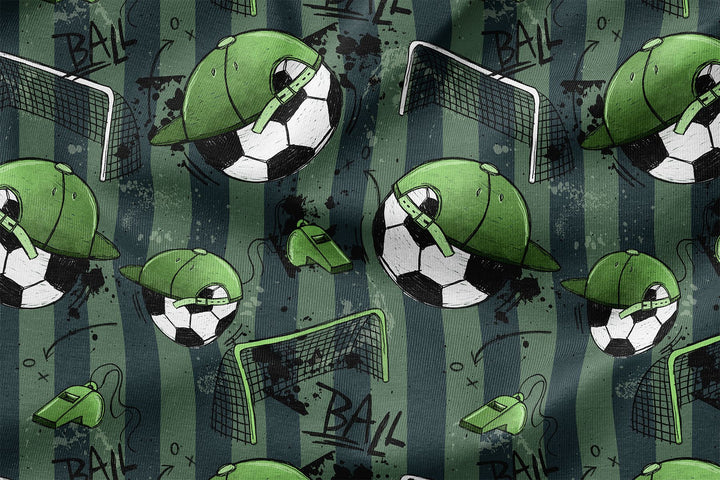 Vorbestellung | "Fußball Scratch - Grün" fadenwunsch 