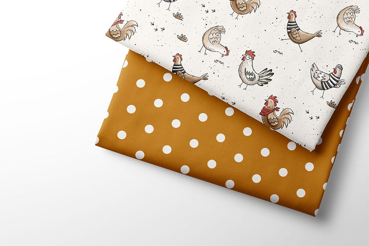 Vorbestellung | "Hühner Cool - Hellbeige" fadenwunsch 