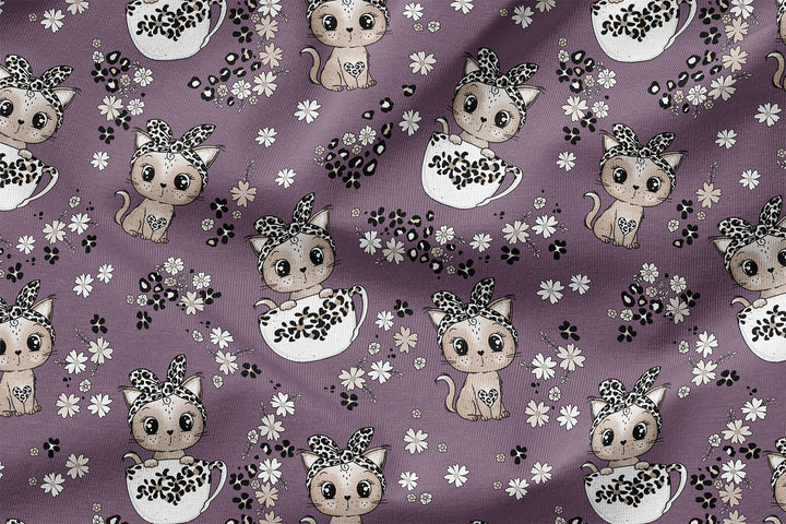 Vorbestellung | "Tassenkitty - Leo Lila" fadenwunsch 