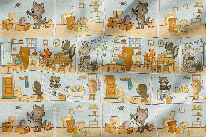 Vorbestellung | "Wimmelstoff Alltag" fadenwunsch 