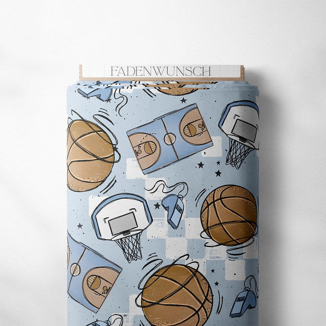 Vorbestellung | "Basketball - Hellblau" fadenwunsch 
