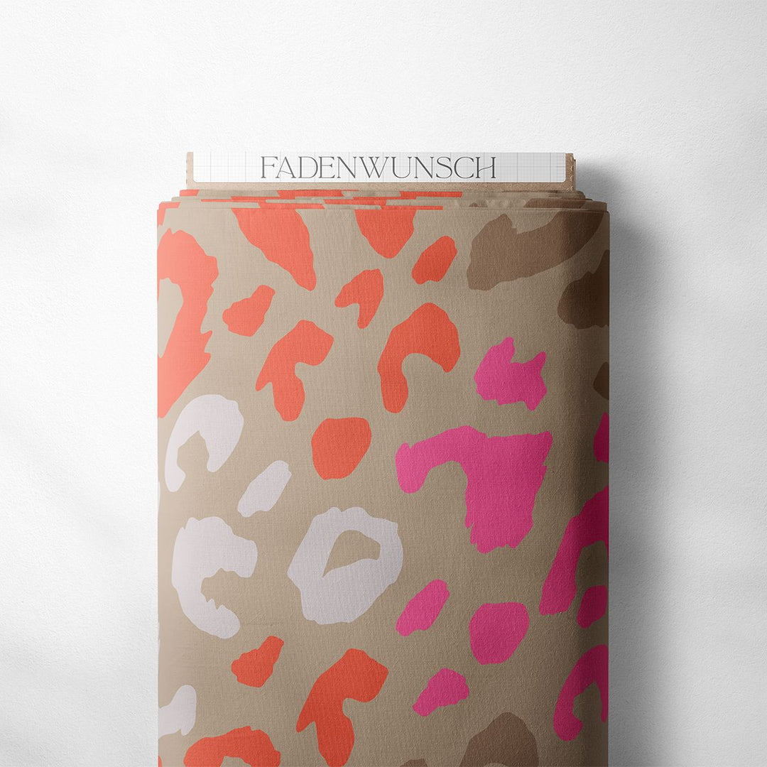 Vorbestellung | "Big Leo – Hot Sunset (Beige-Pink-Orange)" fadenwunsch 