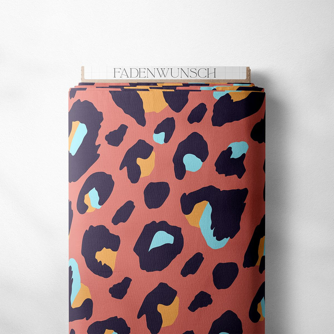 Vorbestellung | "Big Leo – Tropic Flame (Korallrot-Aqua-Senf)" fadenwunsch 