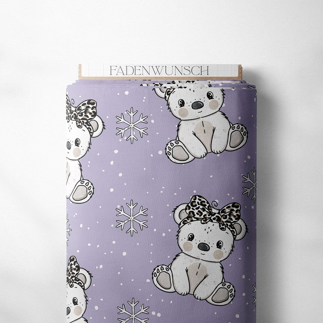 "Eisbärchen - Flieder Leo" fadenwunsch 