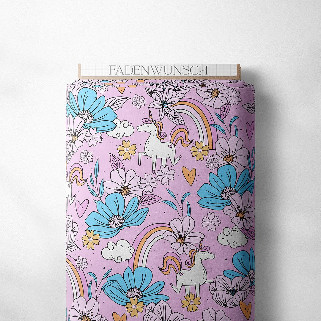 Vorbestellung | "Floral Unicorn - Pink" fadenwunsch 