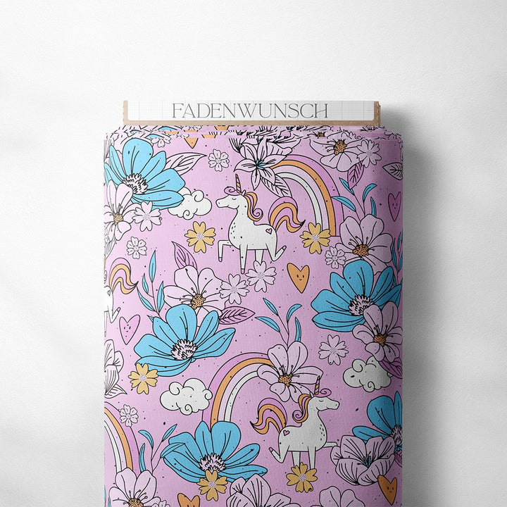 Vorbestellung | "Floral Unicorn - Pink" fadenwunsch 