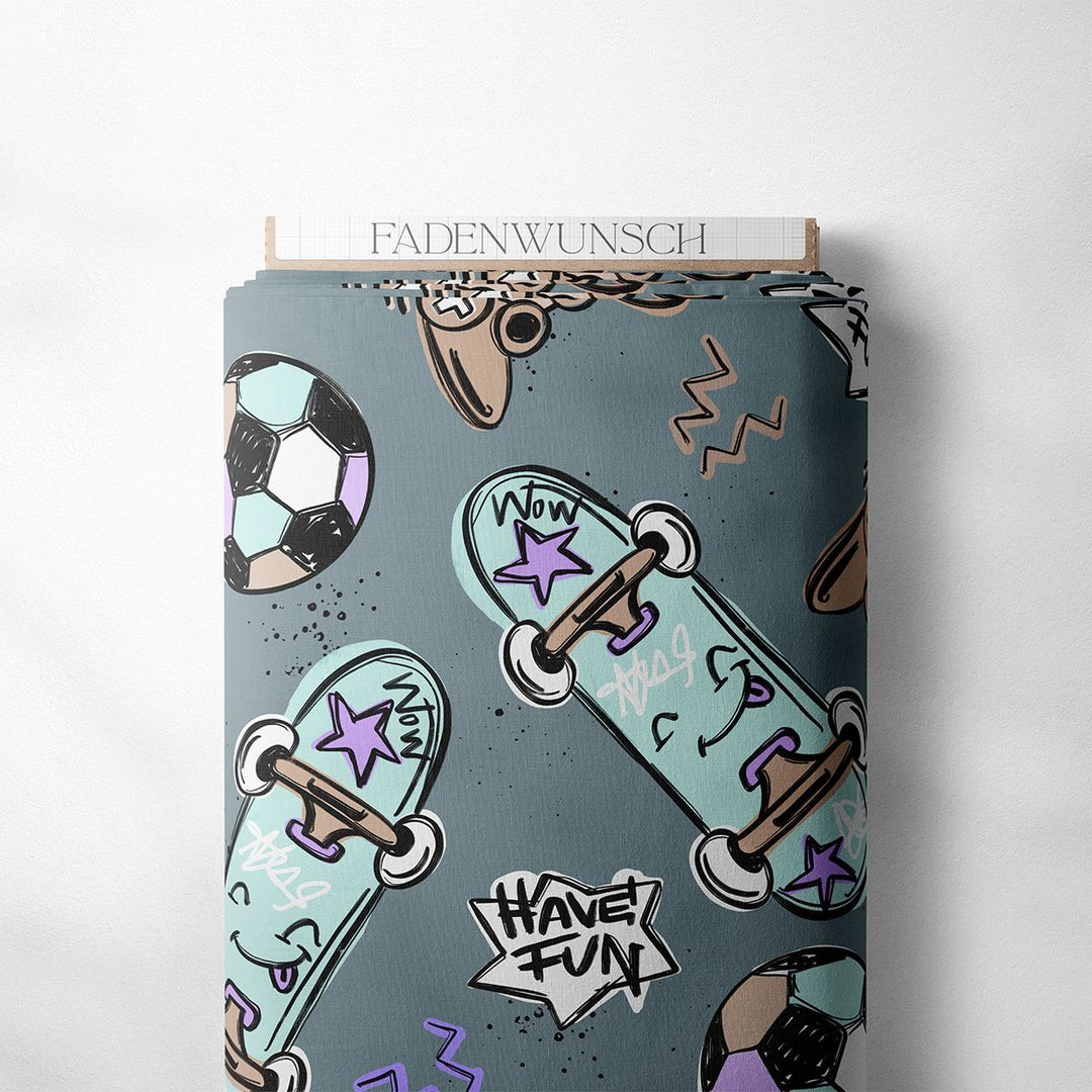 "Fun Parts - Mintgrau" fadenwunsch 