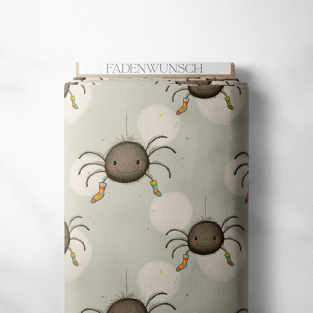 Vorbestellung | French Terry "Kleine Spinne" fadenwunsch 