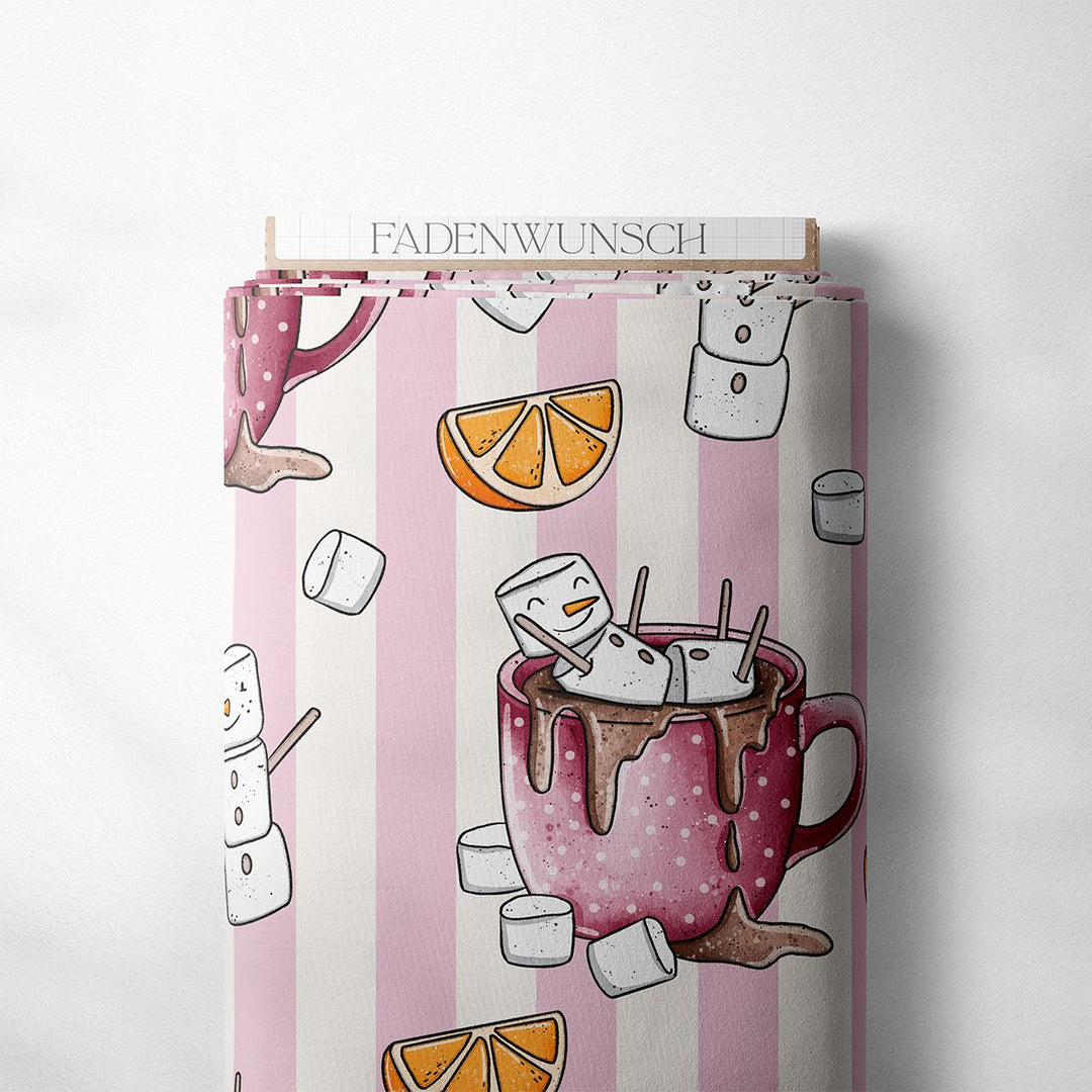 French Terry "Marshies - Rosa" fadenwunsch 