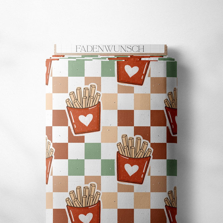French Terry "Pommes" | Cheatday fadenwunsch 