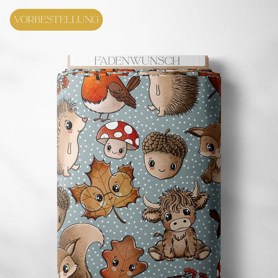 Vorbestellung | "Autumn Look - Mintgrau" fadenwunsch 