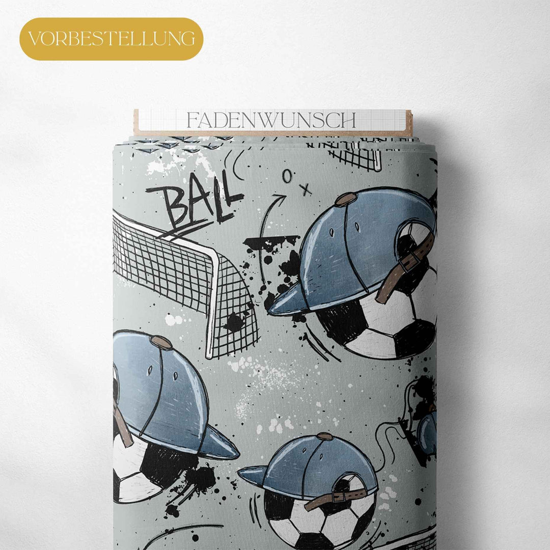 Vorbestellung | "Fußball Scratch - Grau" fadenwunsch 