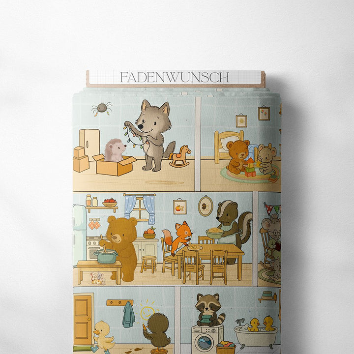 Vorbestellung | "Wimmelstoff Alltag" fadenwunsch 