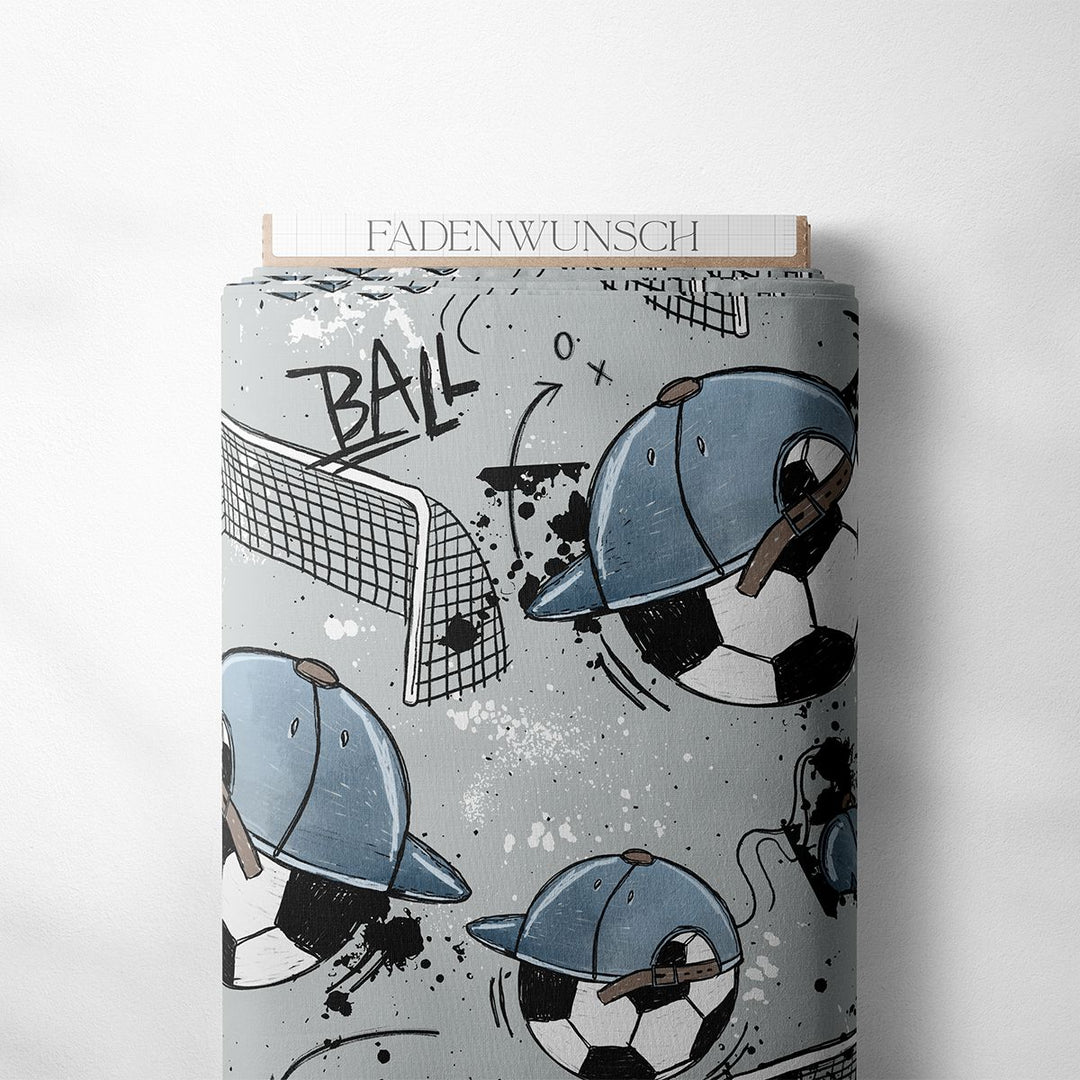 "Fußball Scratch - Grau" fadenwunsch 