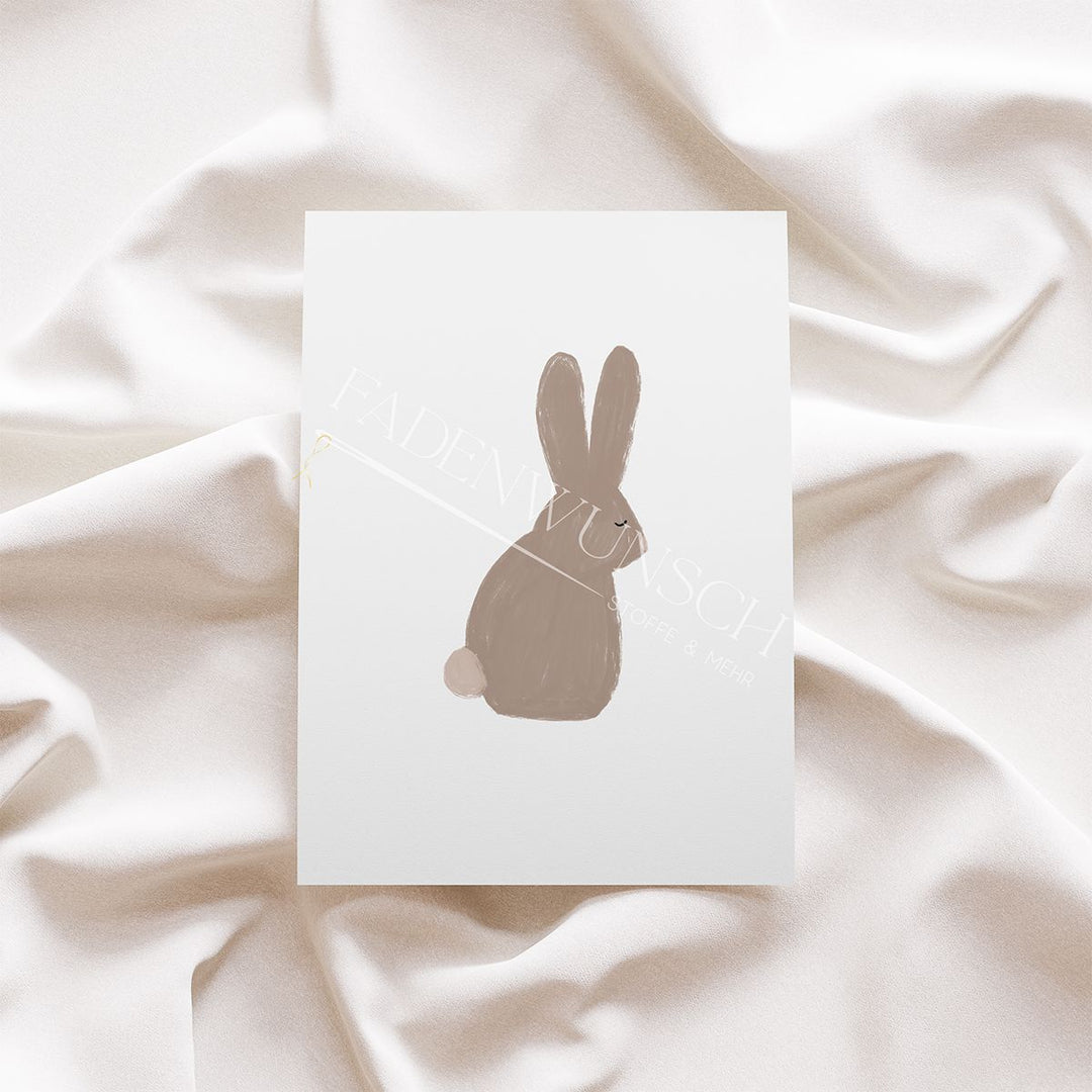 Vorbestellung | Bügelbild "Hoppelparade - Boys - Beige" fadenwunsch 