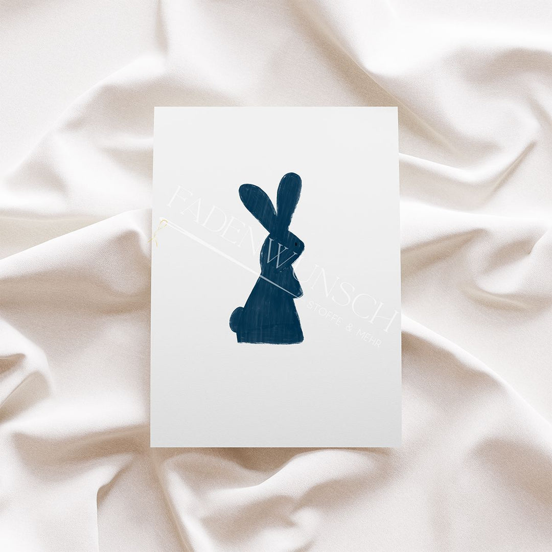 Vorbestellung | Bügelbild "Hoppelparade - Boys - Blau" fadenwunsch 