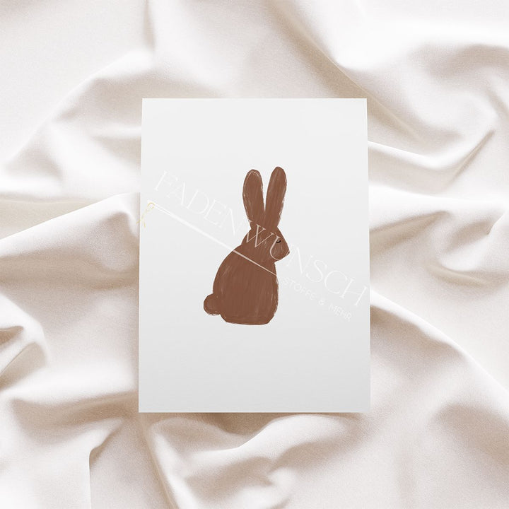 Vorbestellung | Bügelbild "Hoppelparade - Boys - Braun" fadenwunsch 