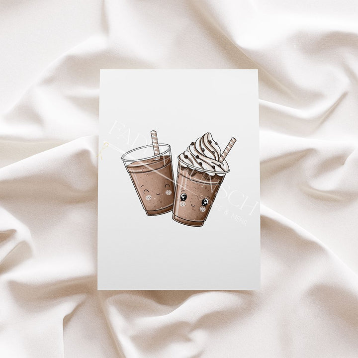 Vorbestellung | Bügelbild "Milchshake - Schoko" fadenwunsch 