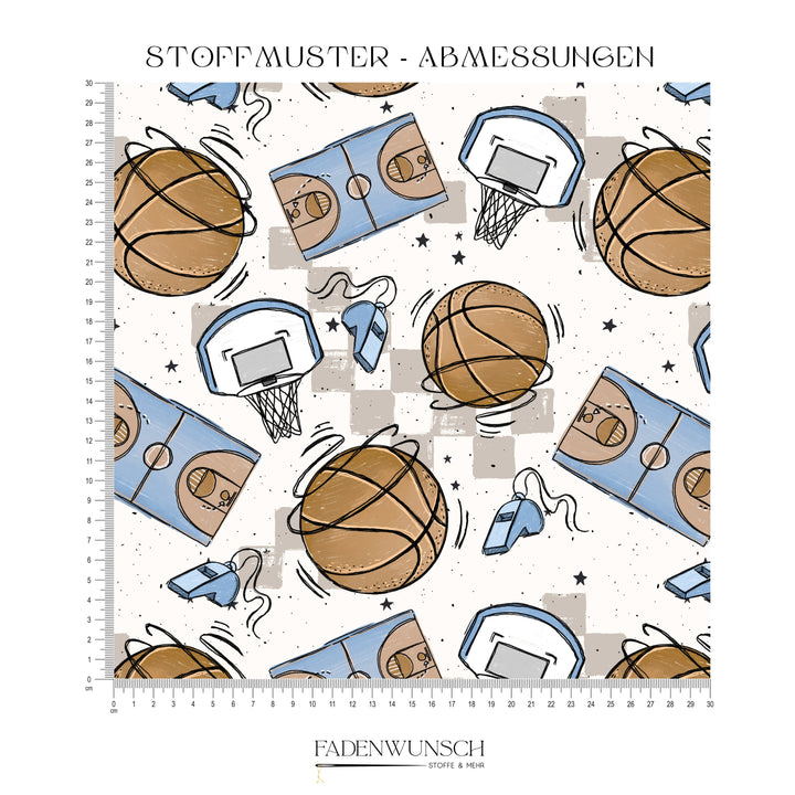 Vorbestellung | "Basketball - Hellbeige" fadenwunsch 