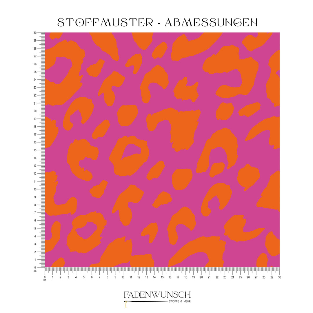 Vorbestellung | "Big Leo – Neon Sunset (Neonpink & Neonorange)" fadenwunsch 