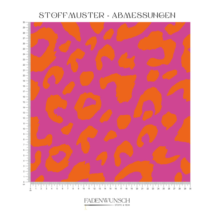 Vorbestellung | "Big Leo – Neon Sunset (Neonpink & Neonorange)" fadenwunsch 