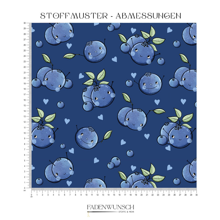 Vorbestellung | "Blaubeeren Blaubies - Blau" fadenwunsch 