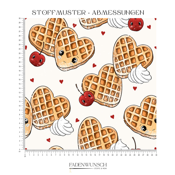 Vorbestellung | "Herzwaffeln" fadenwunsch 