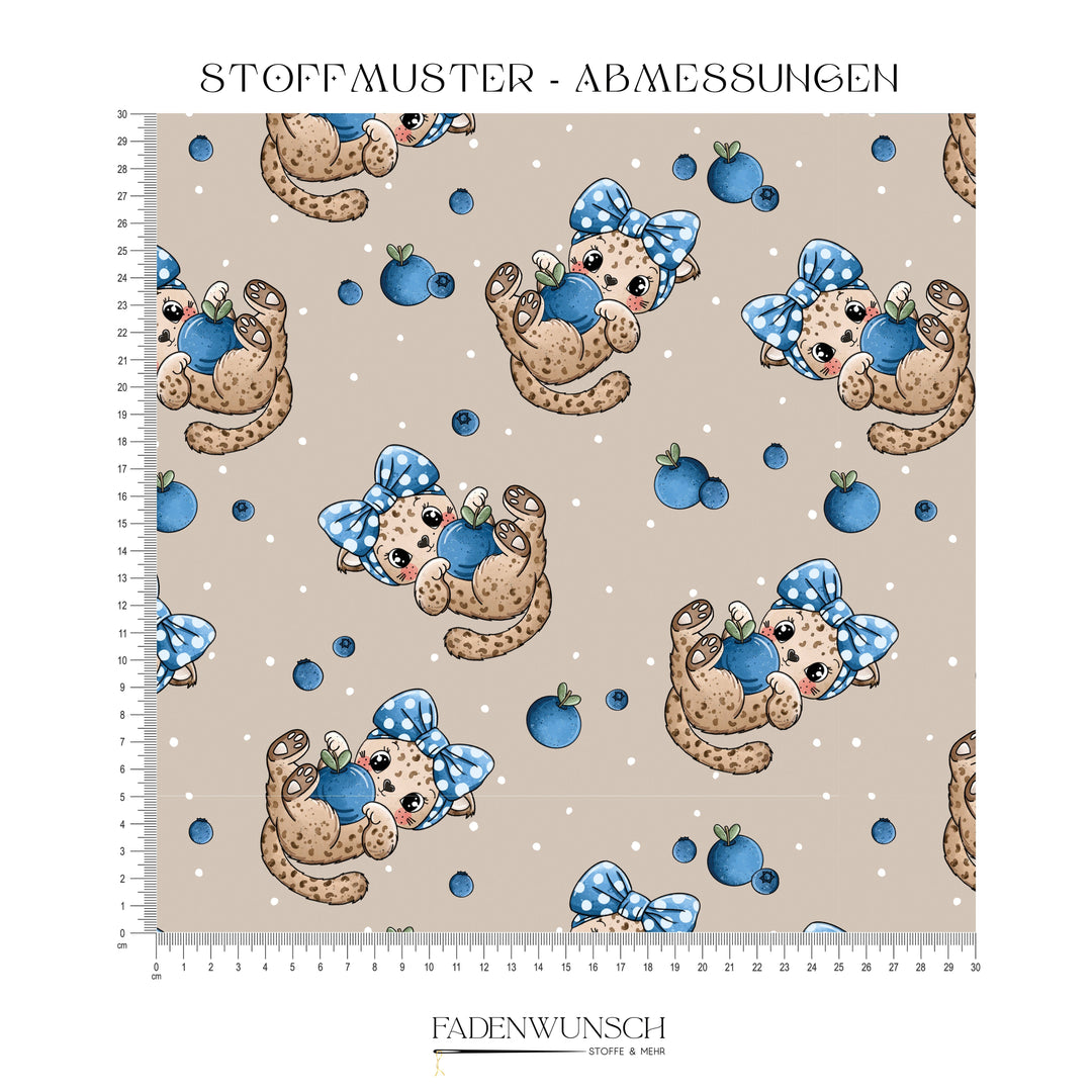 Vorbestellung | "Leo Blueberry - Dunkelbeige" fadenwunsch 