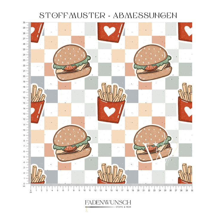 Vorbestellung | "Pommes & Burger" | Cheatday fadenwunsch 