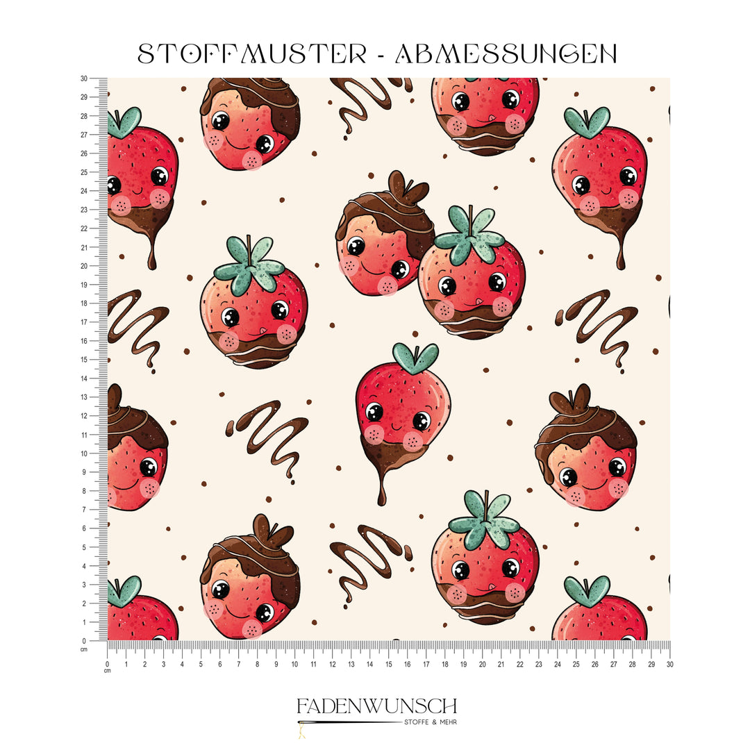 Vorbestellung | "Schokoerdbeeren" fadenwunsch 