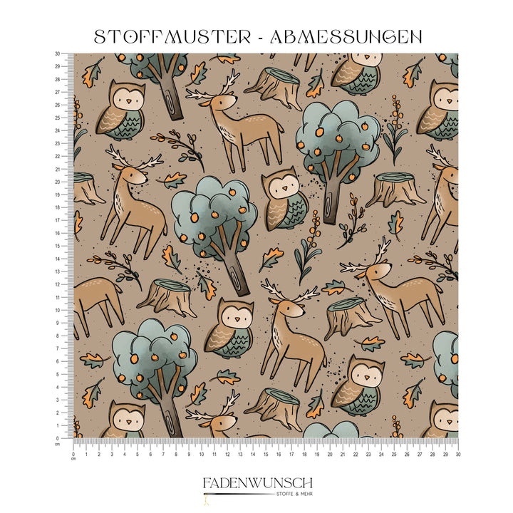 Vorbestellung | "Waldzeit - Braun" fadenwunsch 