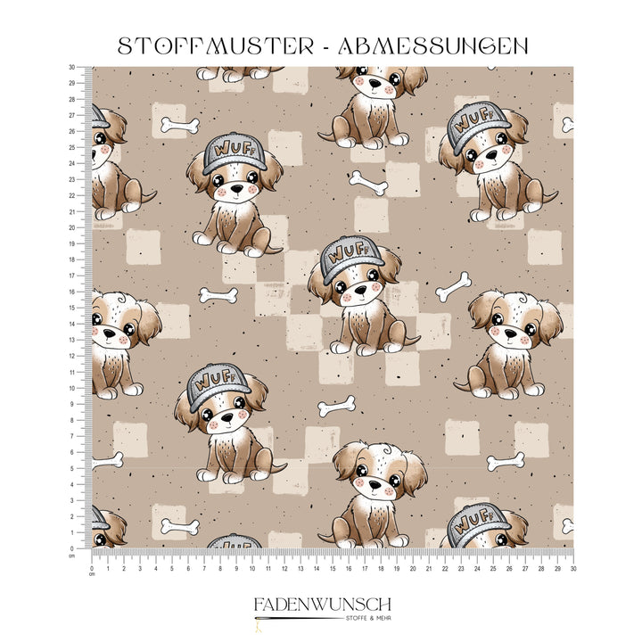 Vorbestellung | "Hund Wuffi mit Cap" fadenwunsch 