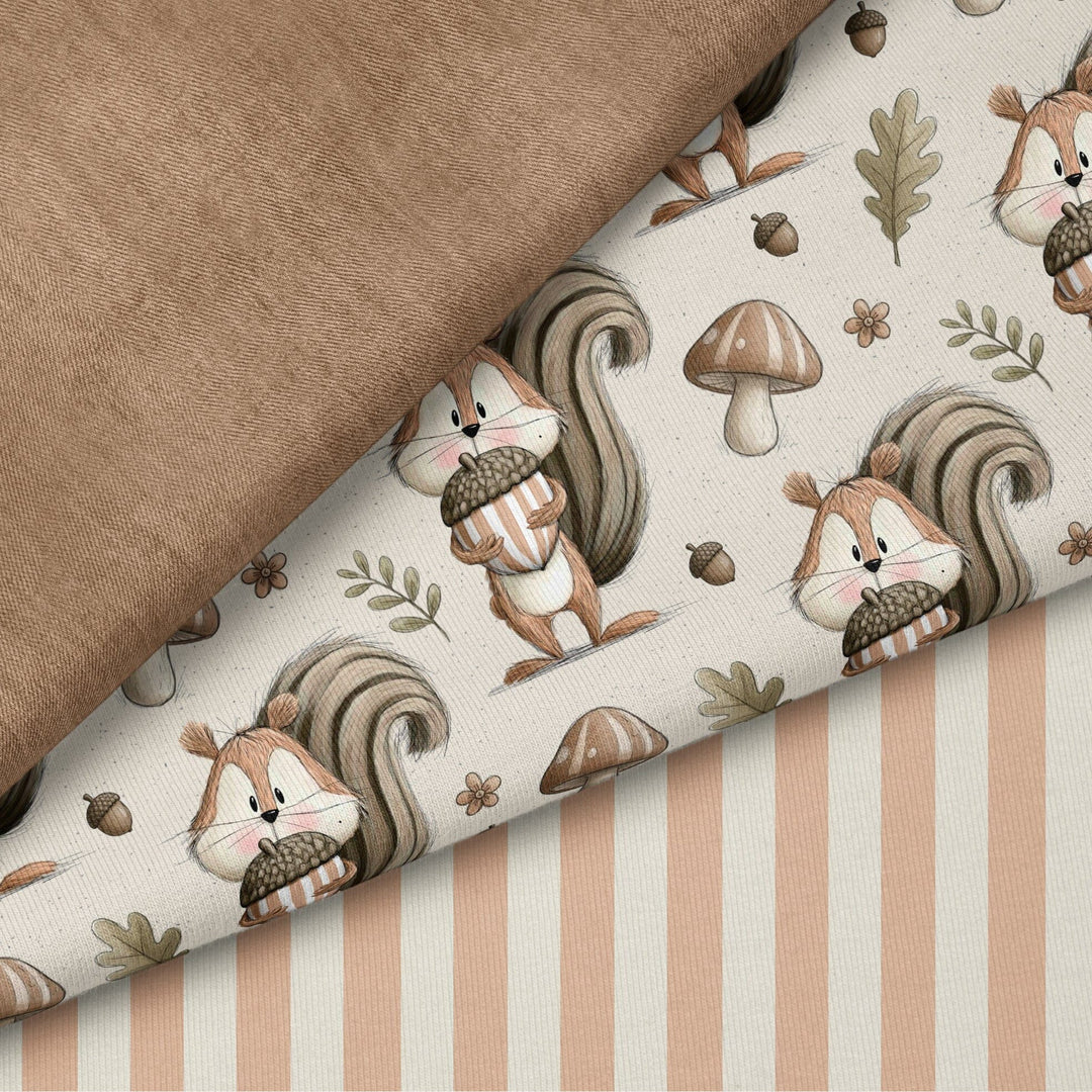 Vorbestellung | "Kleines Eichhörnchen Beige" fadenwunsch 