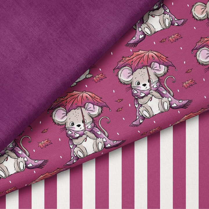 Vorbestellung | "Herbstmaus Pink" fadenwunsch 