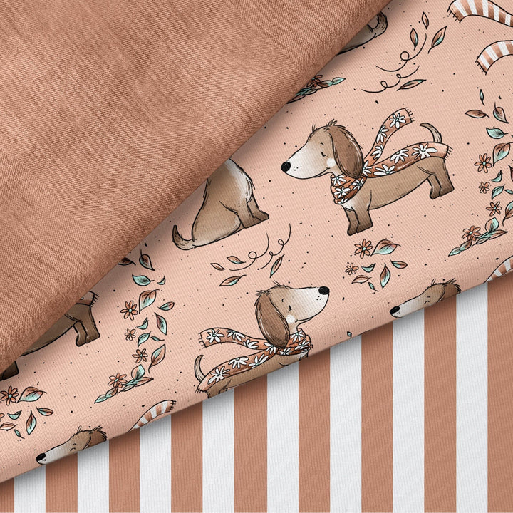 Vorbestellung | "Dackelherbst Peach" fadenwunsch 