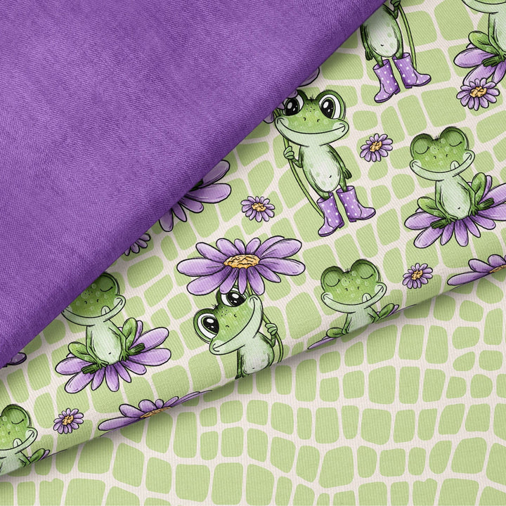 Vorbestellung | "Froschtag Lila" fadenwunsch 