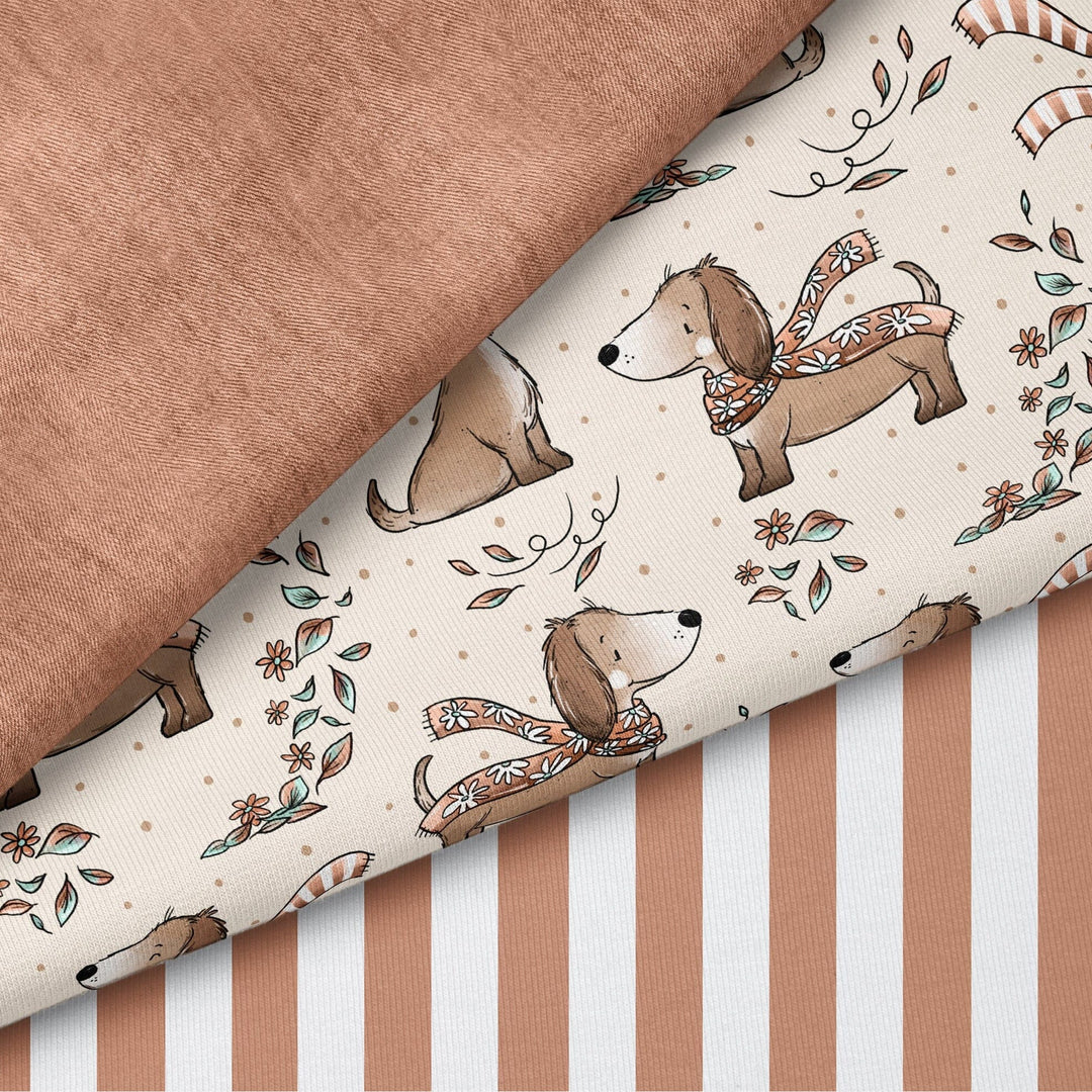 Vorbestellung | "Dackelherbst Beige" fadenwunsch 