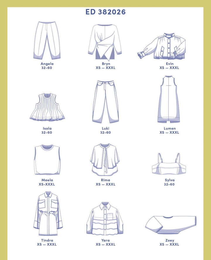 Fibre Mood Magazin Ausgabe 38 – Schnittmuster & Nähinspiration Fibre Mood 