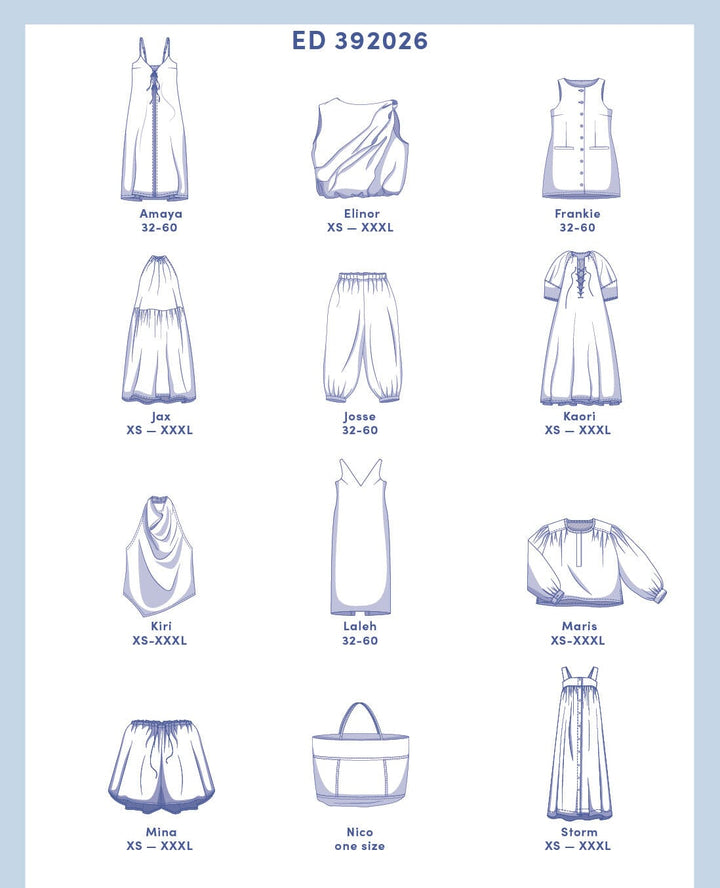 Fibre Mood 39 – Schnittmuster Magazin für Damen Fibre Mood 