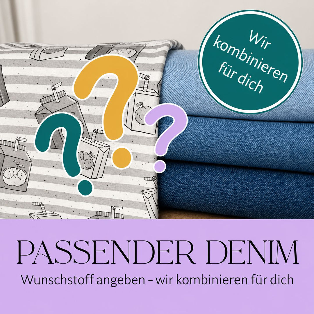 Passender Denim (für deinen Wunschstoff) Fadenwunsch 
