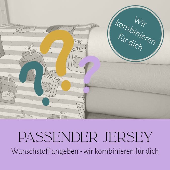 Passender Jersey (für deinen Wunschstoff) Swafing 