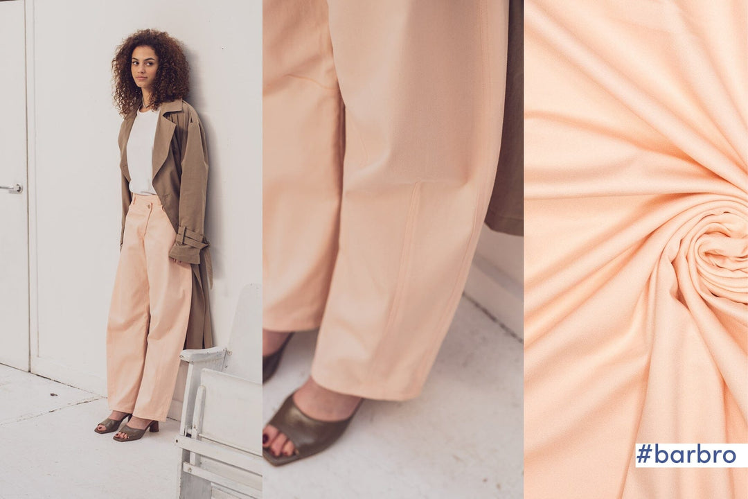 Twill Stretch - Peach | Fibre Mood Fabrics 37 Fibre Mood 