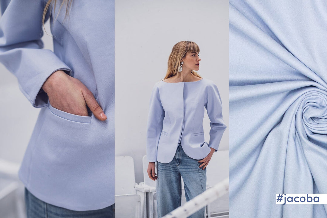 Twill Stretch - Hellblau | Fibre Mood Fabrics 37 Fibre Mood 