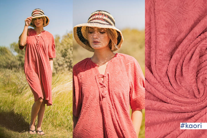 Coral Whisper – Jacquardjersey Koralle | Fibre Mood 39 Fibre Mood 