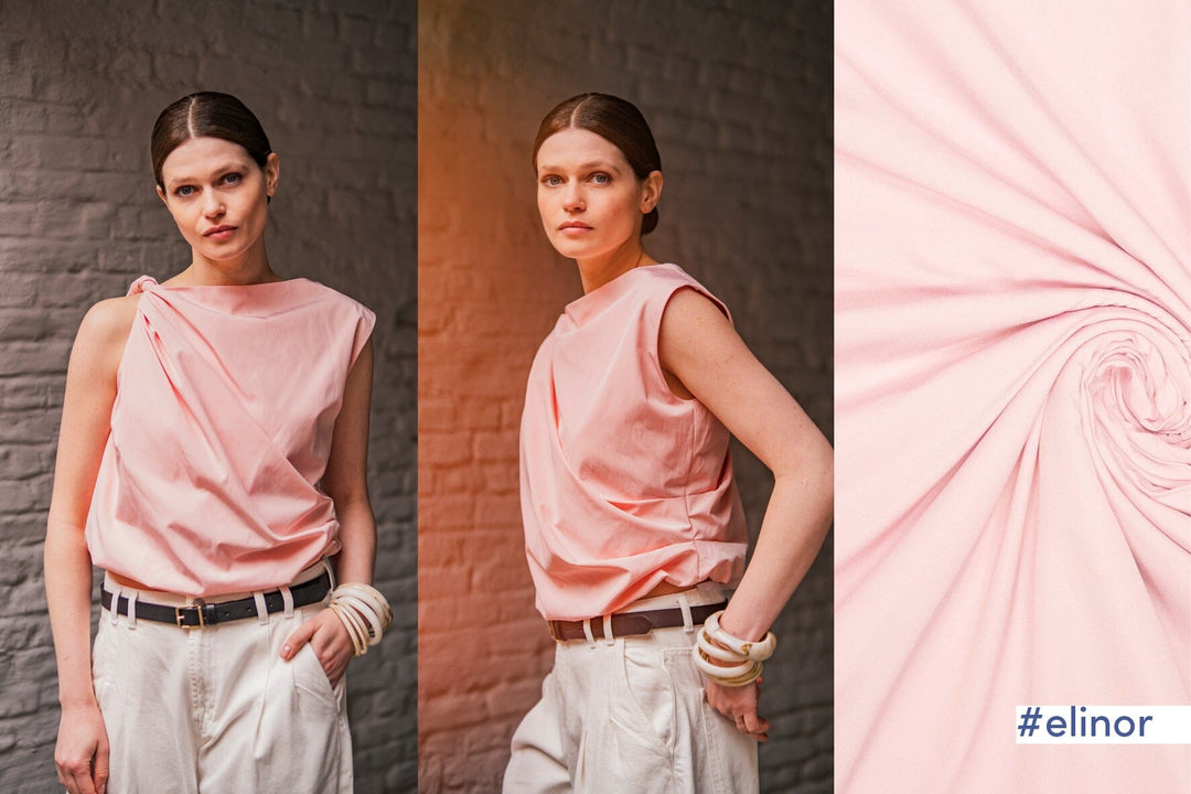 Cotton Candy – Water Resistant Trenchstoff Rosa | Fibre Mood 39 Fibre Mood 