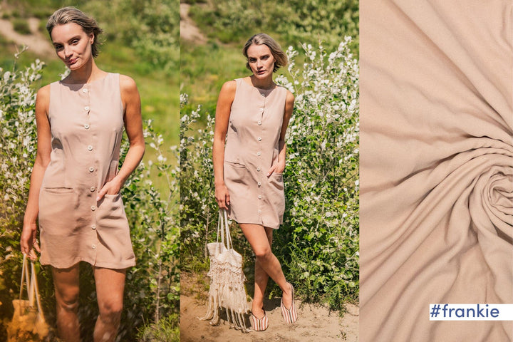 Soft Mocha – Viskose-Tencel Beige | Fibre Mood 39 Fibre Mood 