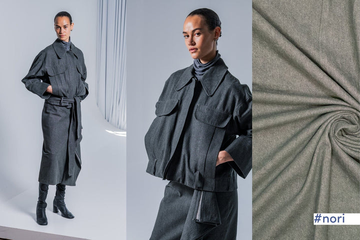After Hours – Heavy Washed Denim Anthrazit | Fibre Mood 40 Fadenwunsch 