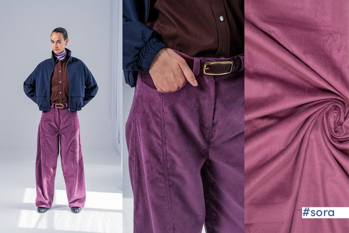 Berry Cord – Breitcord Berry | Fibre Moood 40 Fadenwunsch 