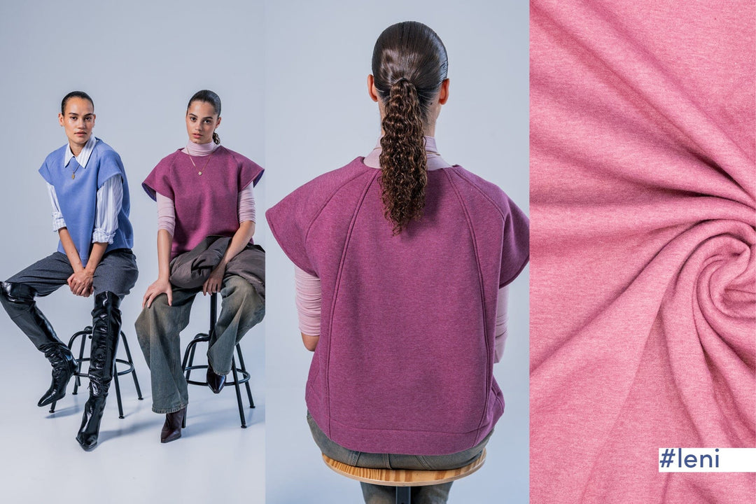 Rosy Mood – Heavy Sweat Rosa meliert | Fibre Mood 40 Fadenwunsch 