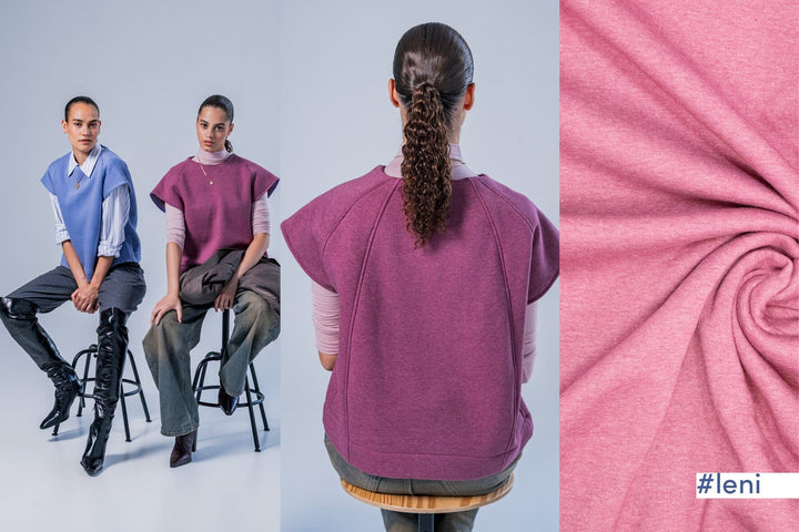Rosy Mood – Heavy Sweat Rosa meliert | Fibre Mood 40 Fadenwunsch 